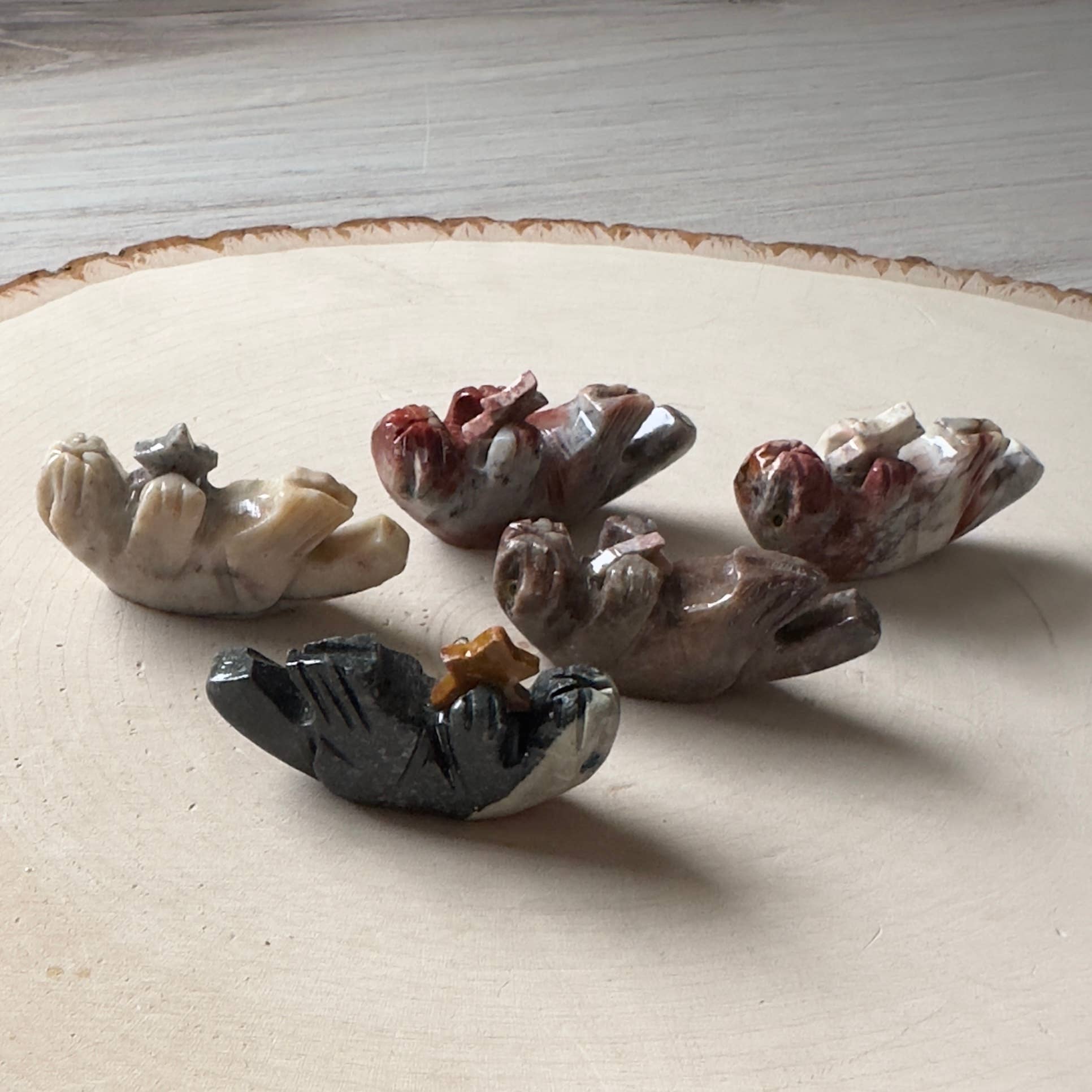 Pebble House - Wholesale Spiritual Stone/Crystal - Soapstone Animal Carving  30+ Varieties - Crystals & Stones44