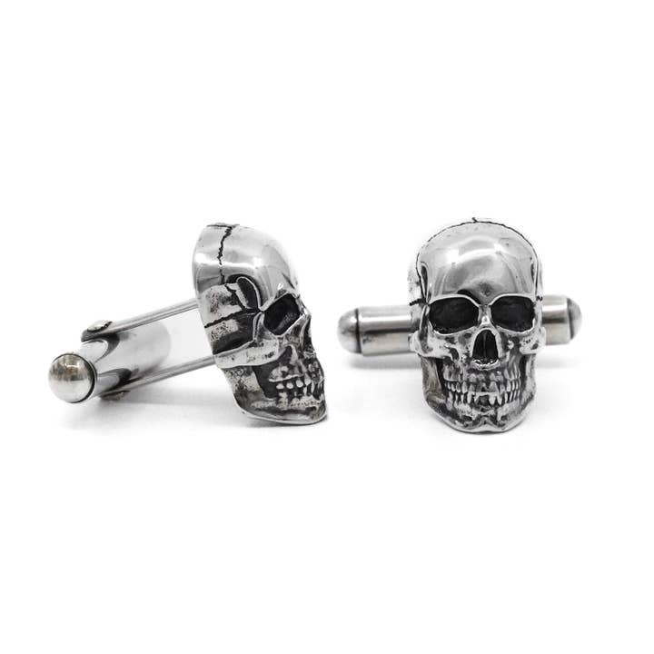 Black Feather Design - Venta al por mayor Gemelos - Hombre - Gemelos de calavera