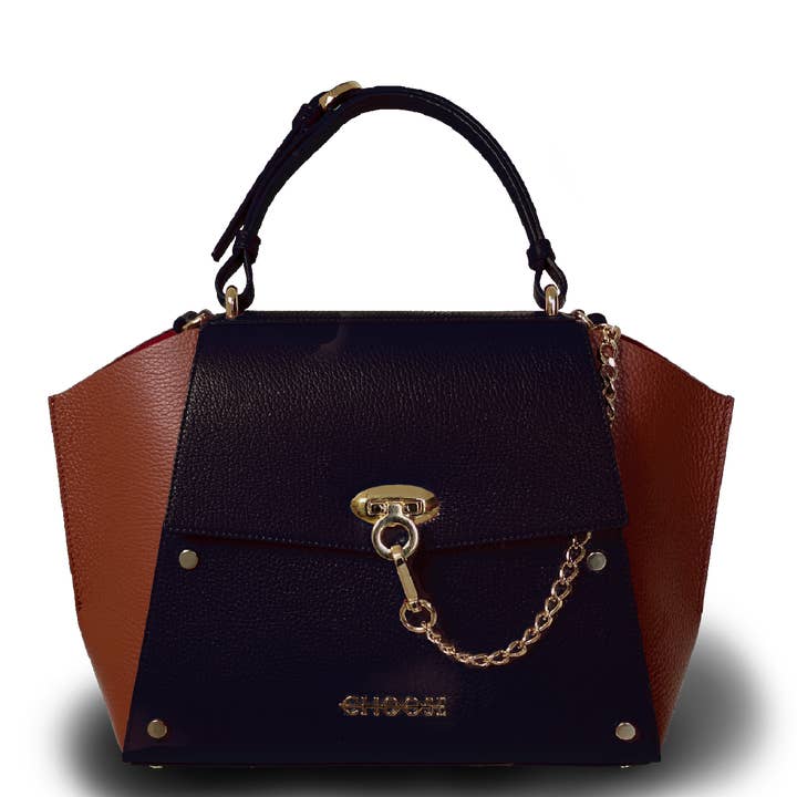 Choose - Wholesale Top Handle Bag - Women's - Baby Kate Bicolor3