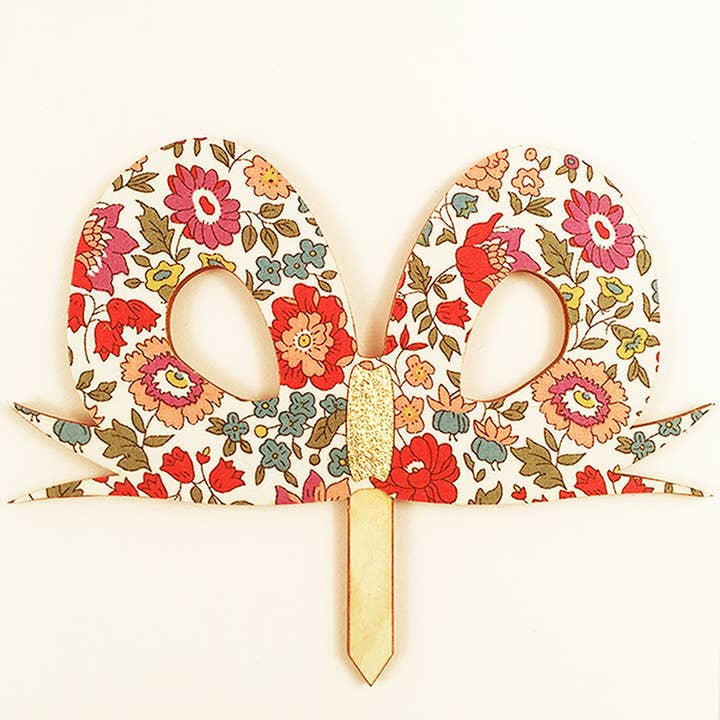 Eleanor Moss Studio - Wholesale Cake/Cupcake Topper - Danjo Liberty of London Bow Cake Topper