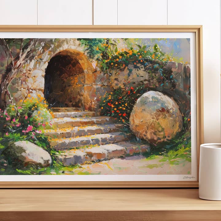 Easter Morning | Fine Art Print for wholesale by The Painted Gospel