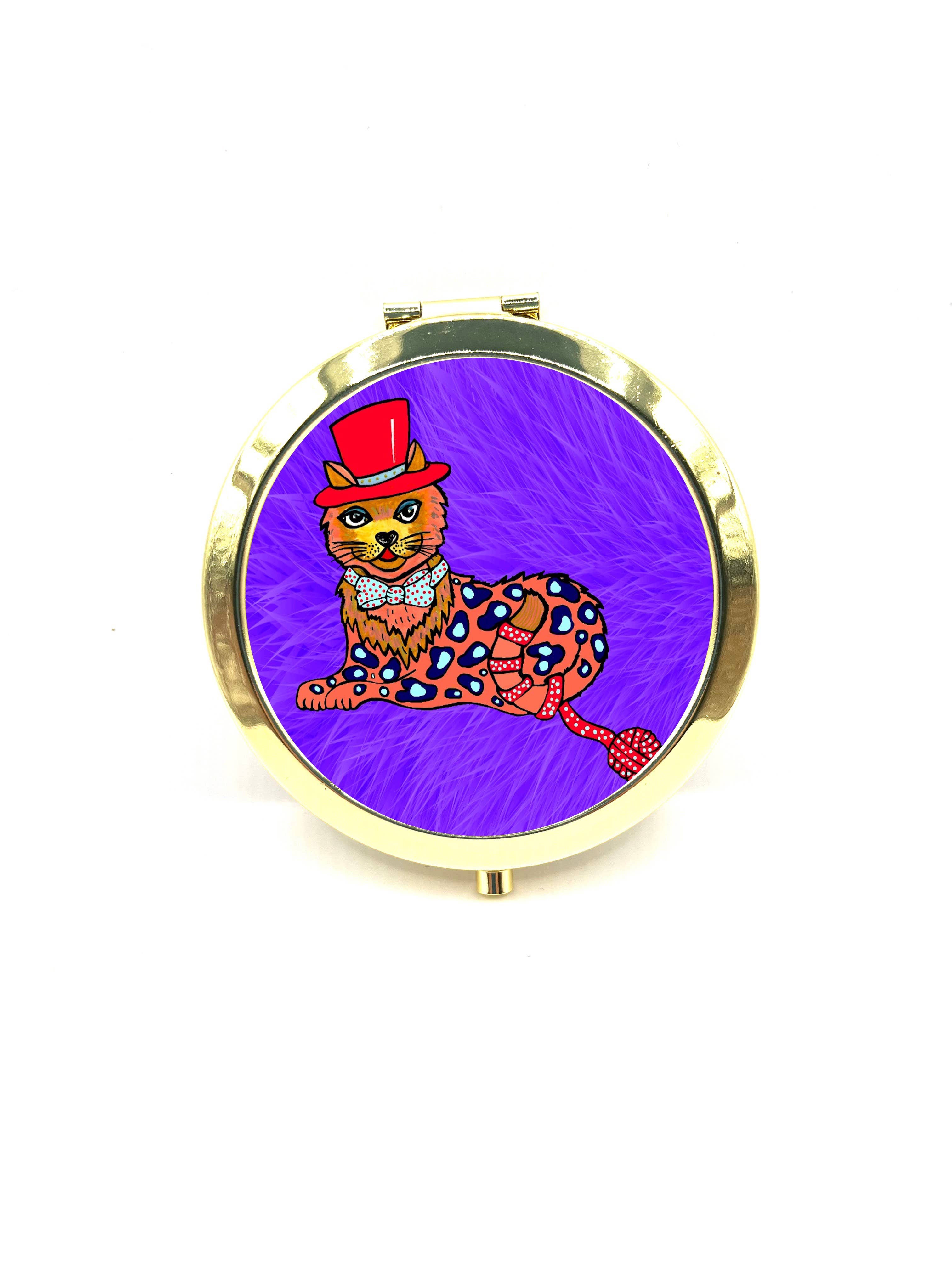 FunkyAdi - Wholesale Compact Mirror - Compact Mirrors Pin Button6