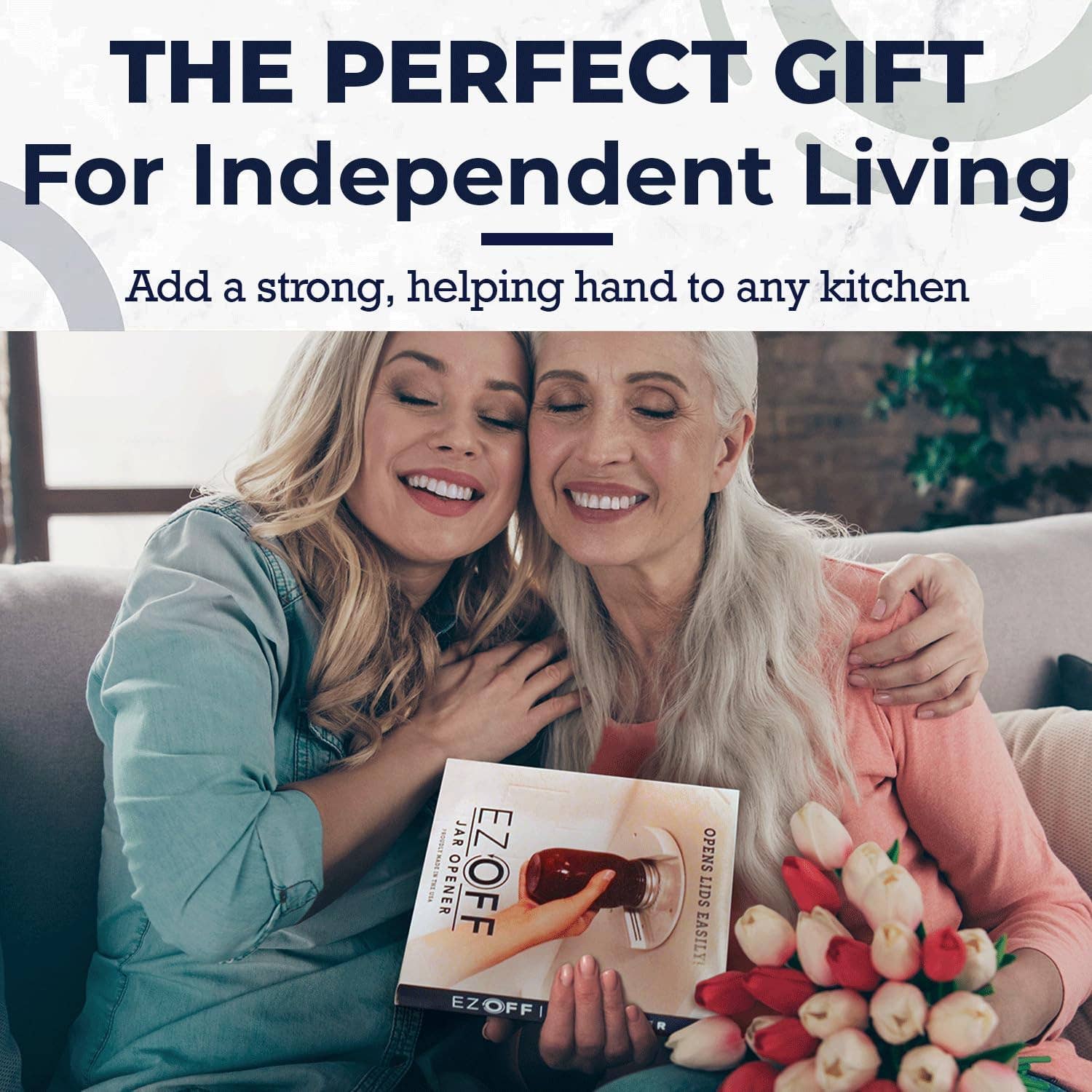 VIGOR - Vendita all'ingrosso Utensile/attrezzo da cucina - Apribarattoli da Sottopensile per Mani Deboli, Presa Facile10