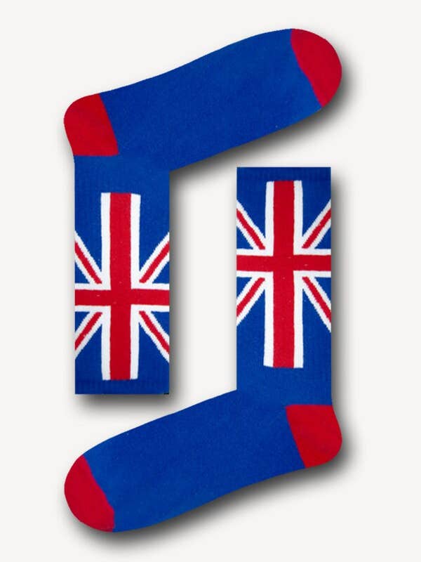 Chaussettes Drapeau/Cadeaux Flag //Chaussettes unisexes/Chaussettes britanniques pour la vente par Socksbros LTD