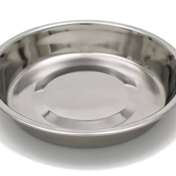 Stainless Steel Puppy Pan for wholesale by QT Dog, LLC