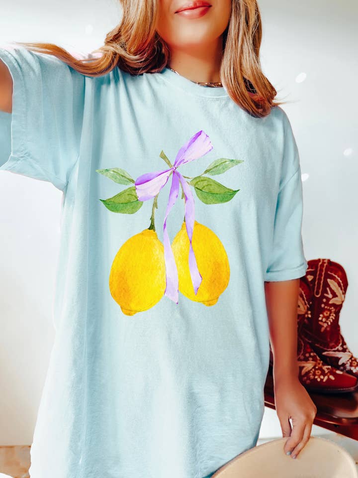 Zitronen, Comfort Tee für den Großhandel von Not So Plain Jane Tshirts