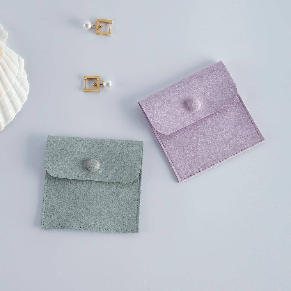 ZaraJewellery - Wholesale Gift Bag - Wholesale jewelry Pouch - Envelope with Button Pouch Logo Cu5