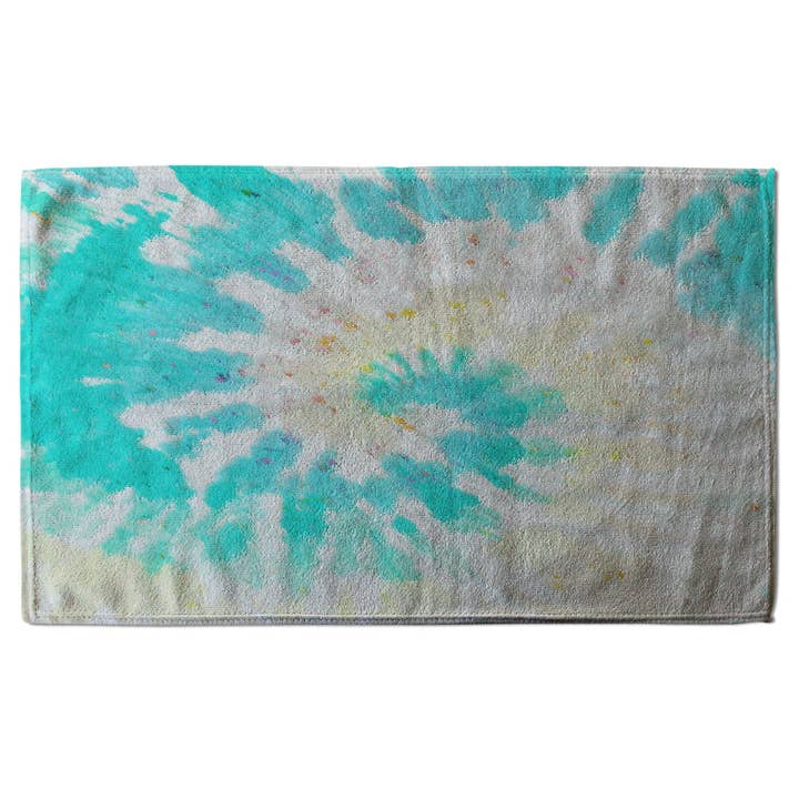 Benjamin Tate Design – wholesale Bath towel – Tie dye pattern shibori print (Bath Towel)