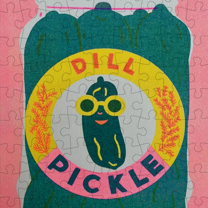 Happily Puzzles - Wholesale Puzzle - Adult - Pickle - 99 Piece Mini Jigsaw Puzzle