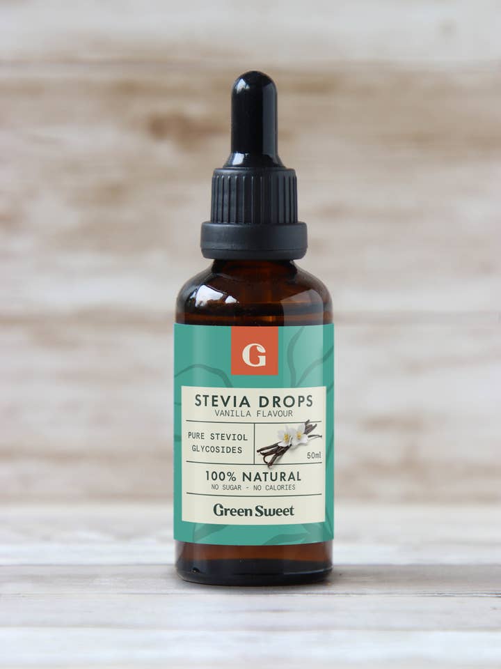 Stevia liquid Vanilla | sugar substitute for wholesale by Green Sweet B.V.