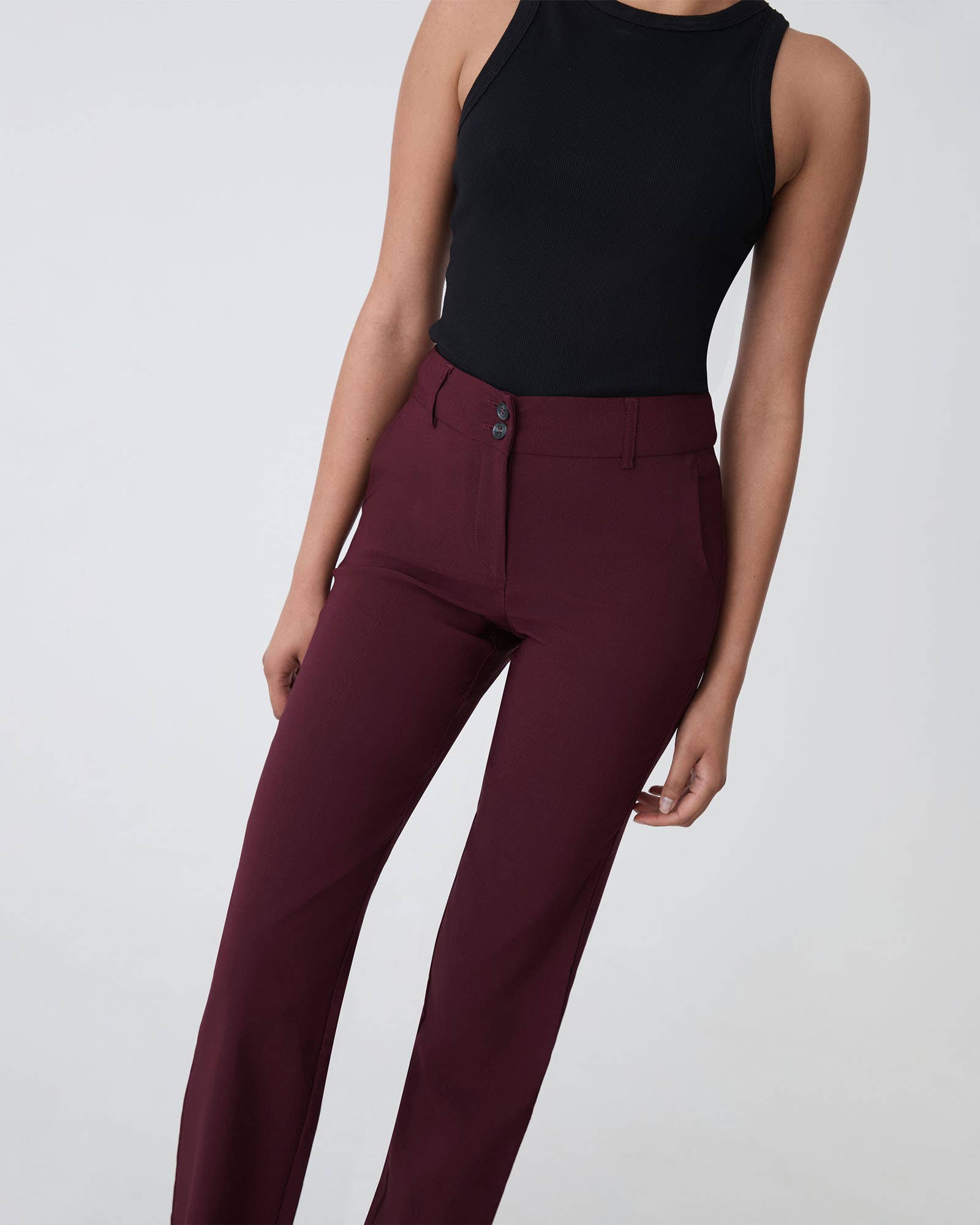 Forcast - Venta al por mayor Pantalones - Mujer - Pantalones clásicos Annalee de Forcast para mujer19