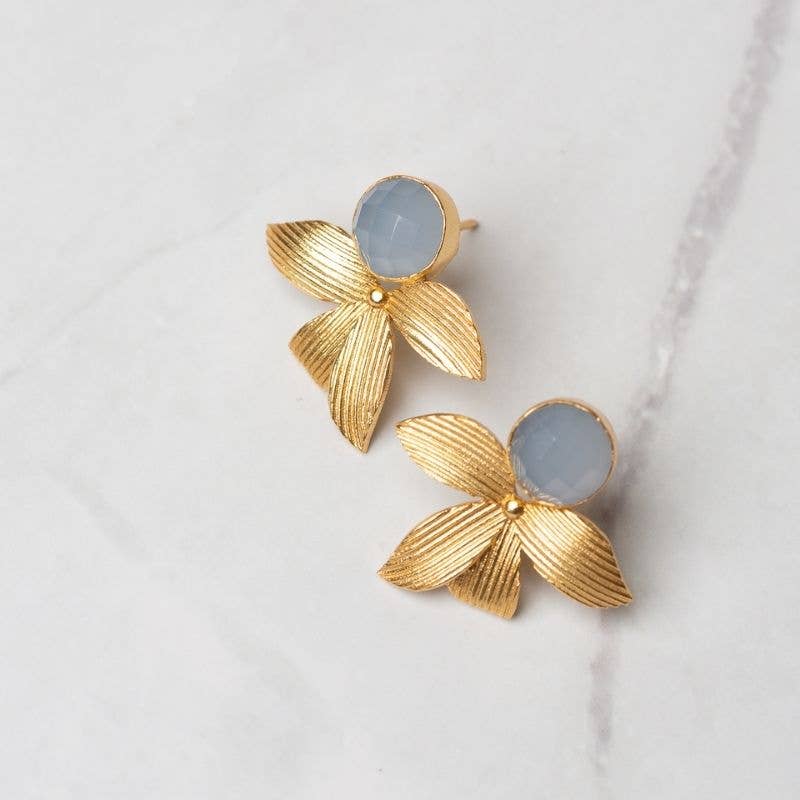 ACUS - Wholesale Stud/Post Earrings - Gràcia Earrings Limited Edition Light Blue0