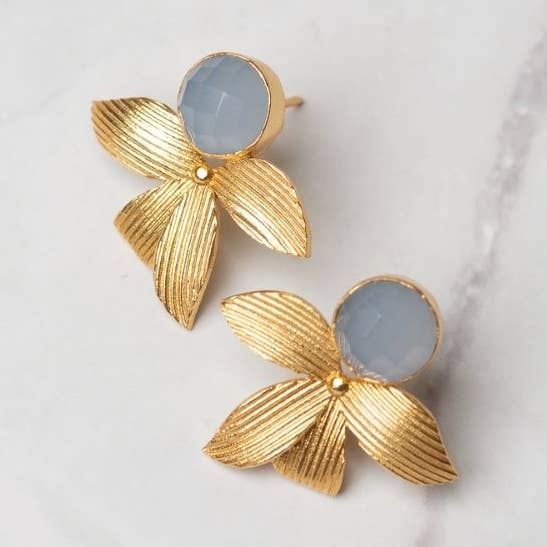 Gràcia Earrings Limited Edition Light Blue and other Purchase Wholesale tua cialda. Free Returns & Net 60 Terms on Faire trending on Faire.