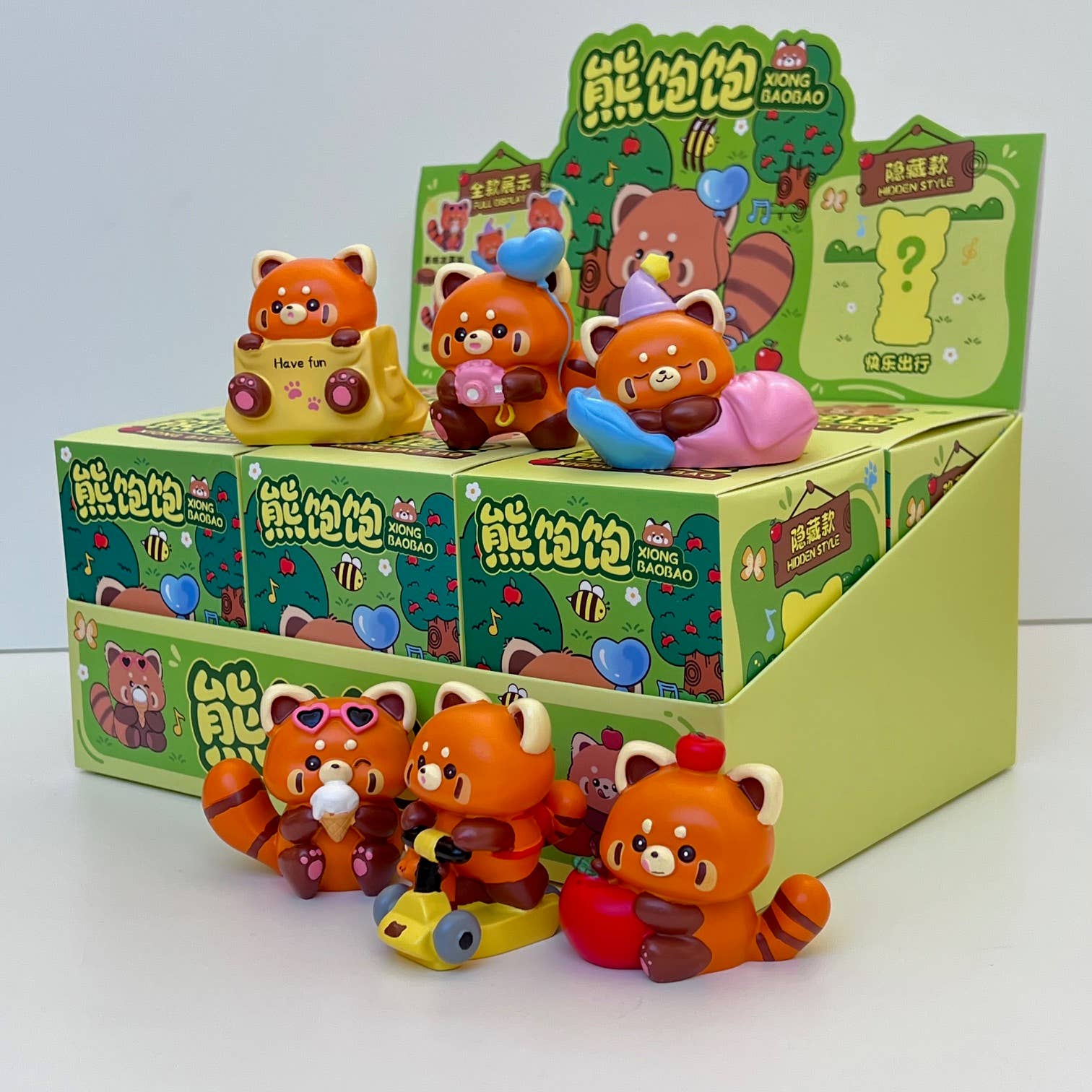 BCmini - Wholesale Decorative Figurine - 71242 Red Panda Blind Box-638