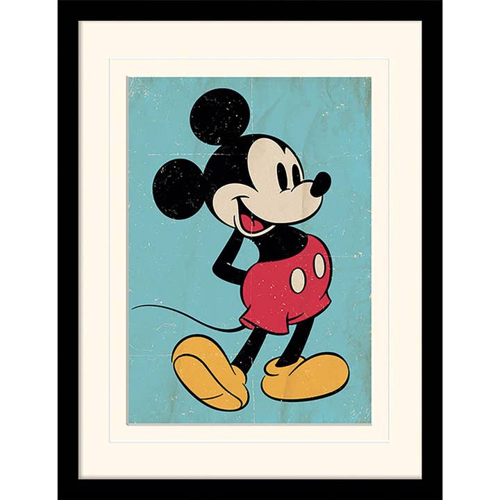 Mickey Mouse (Retro) Wall Art Print for wholesale by Pyramid International