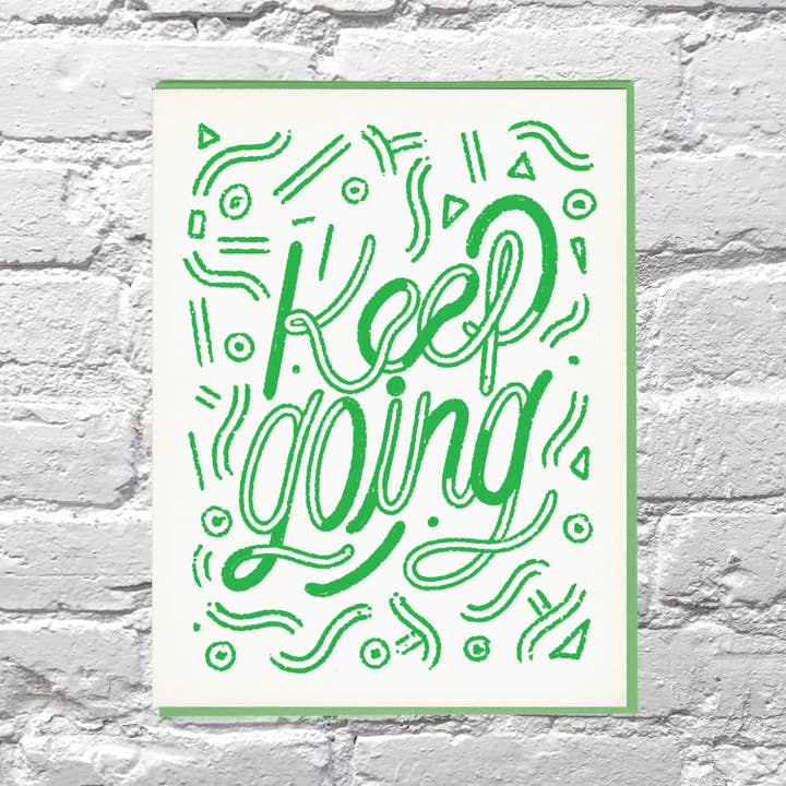 Hold Going opmuntring kort for engroshandel hos Bench Pressed