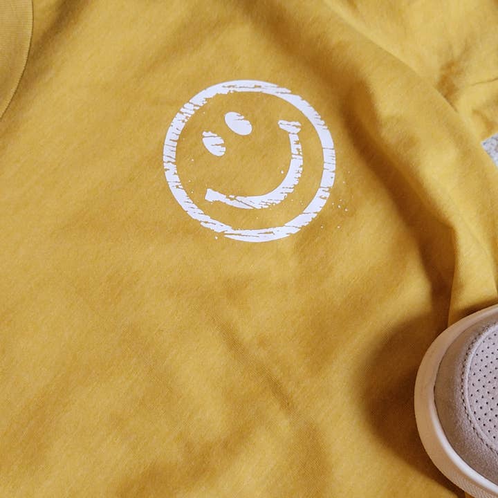 Honey Verse - Wholesale Screen Printed T-Shirt - Women's - Nice People Smiley Face T-Shirt . Christian Faith Inspired T