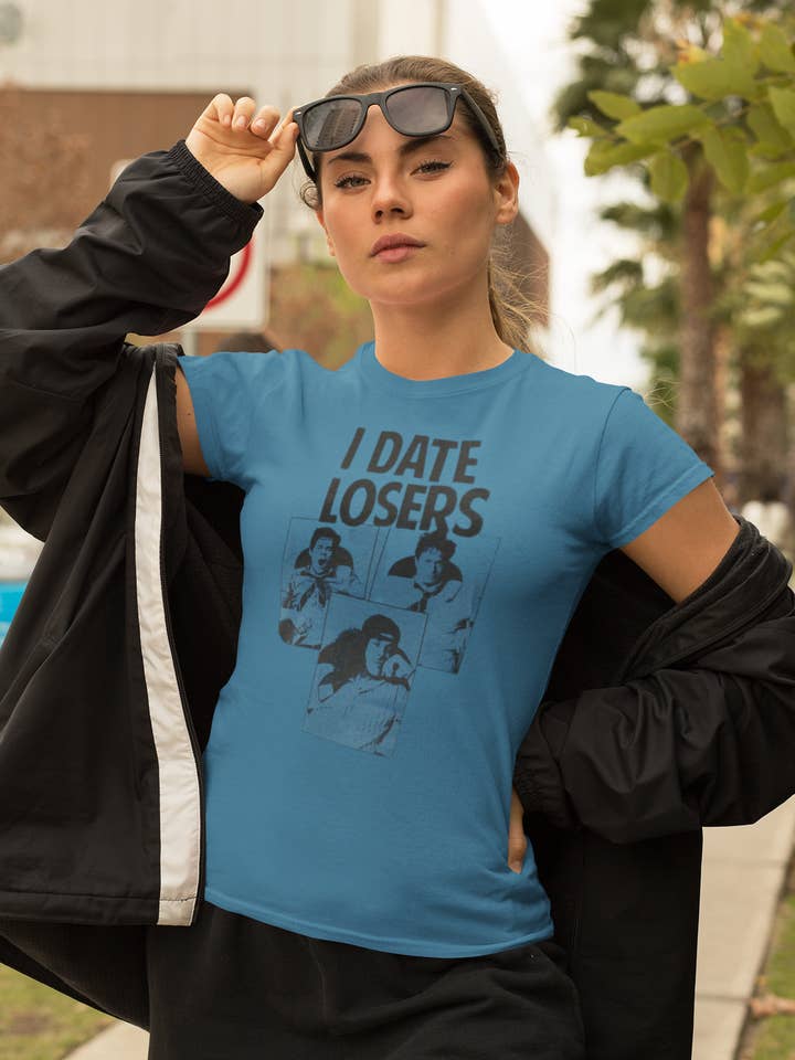 Official Store - Wholesale Screen Printed T-Shirt - Women's - Workaholics - I Date Losers Women's Juniors T Shirt1