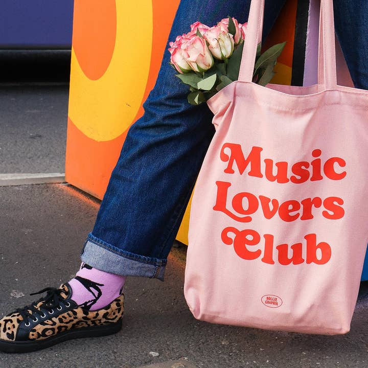 Borsa Heavyweight Music Lovers Club per la vendita all'ingrosso da parte di HollieGraphik