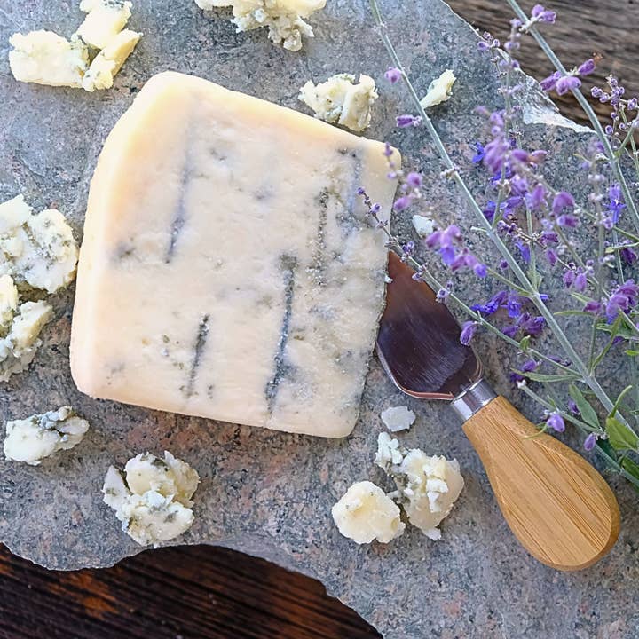 Hidden Springs Creamery - Wholesale Cheese - Bohemian Blue Wheel1