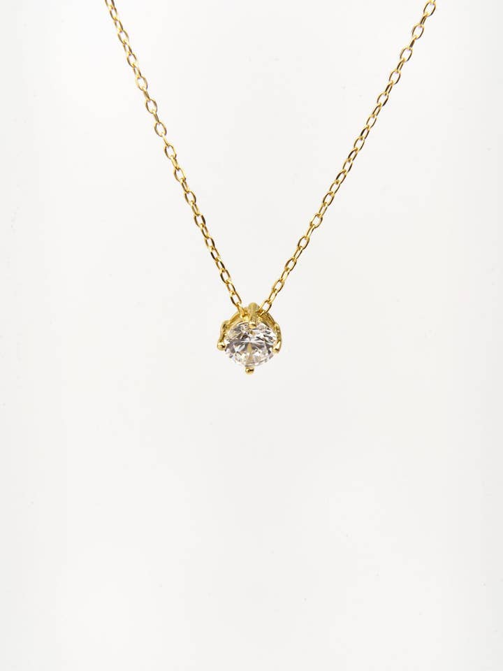 Zirconia Aura Halskæde 4mm | Sølv 925 for engroshandel hos DEMARCA