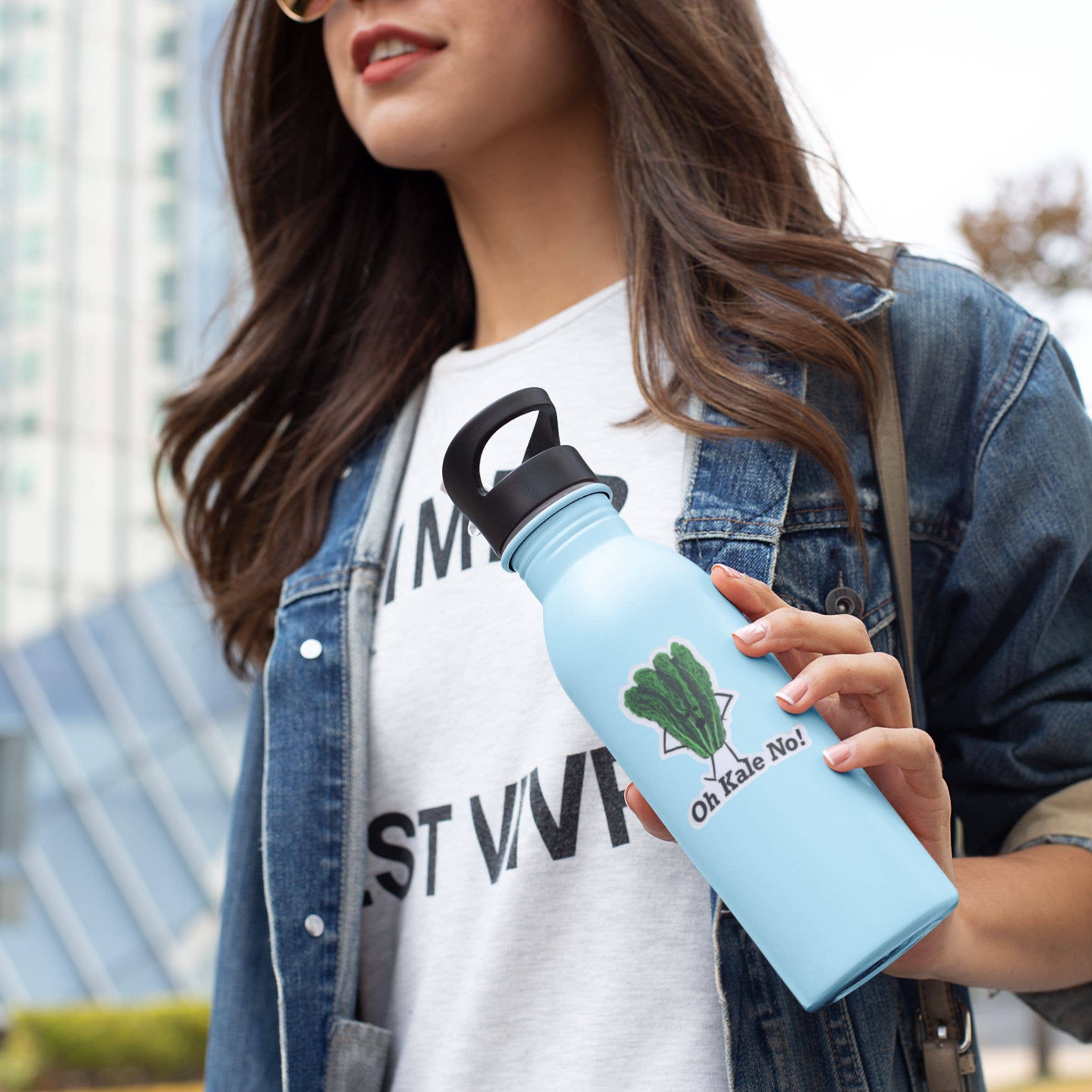 Punaballoo – Großhandel Aufkleber – Oh Grünkohl Nein! 3" Vinyl Grünkohl-Wortspiel-Aufkleber5