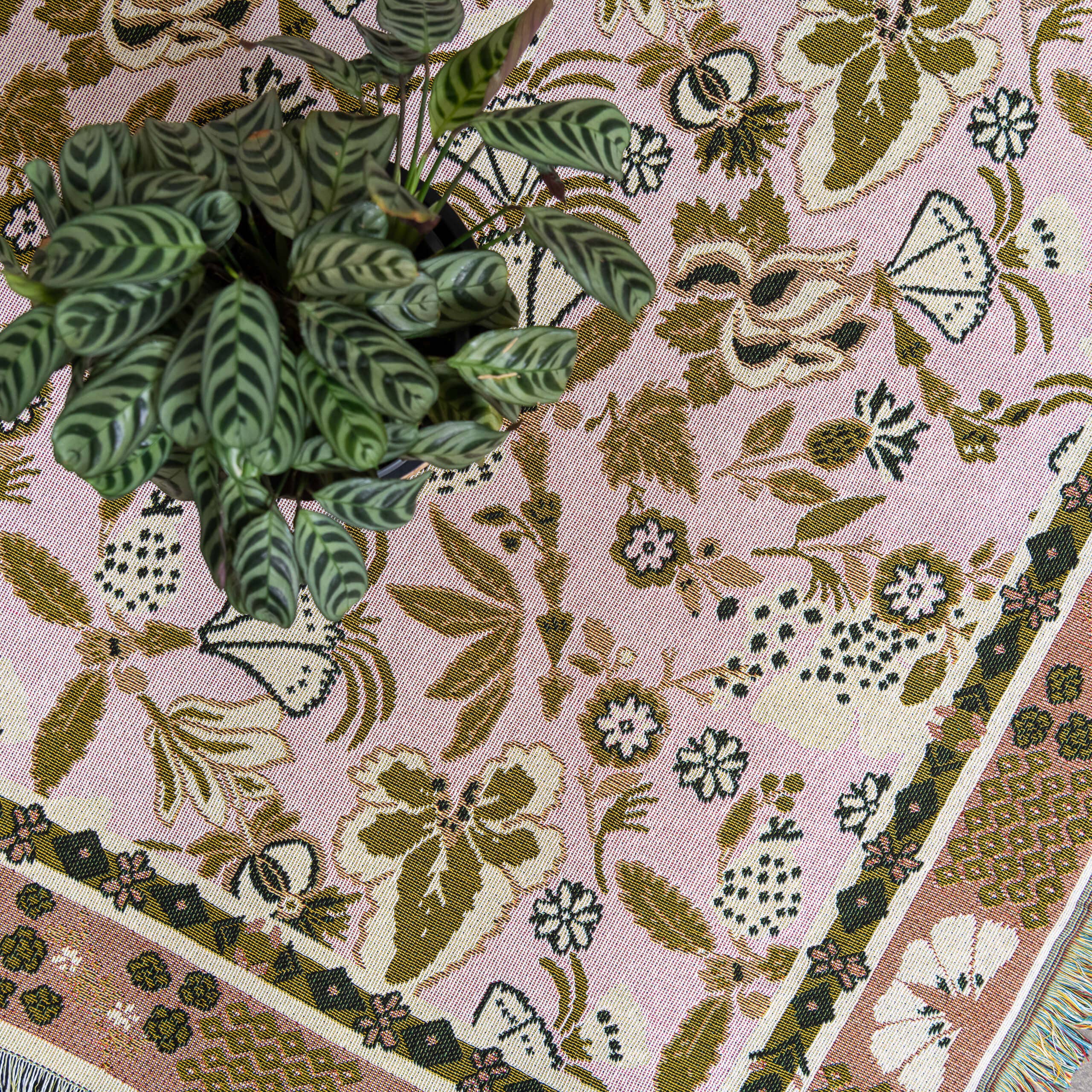 HENDEER - Wholesale Picnic Blanket - 'Eleanor Rigby' Woven Picnic Rug/Throw13