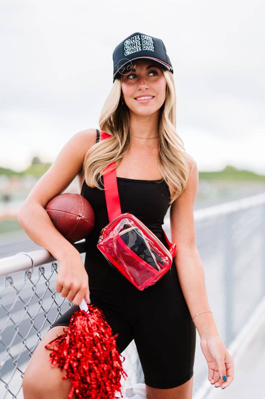 The Classy Cloth WS - Wholesale Trucker Hat - Women's - Embroidered Trucker Hat - Game Day RTS13