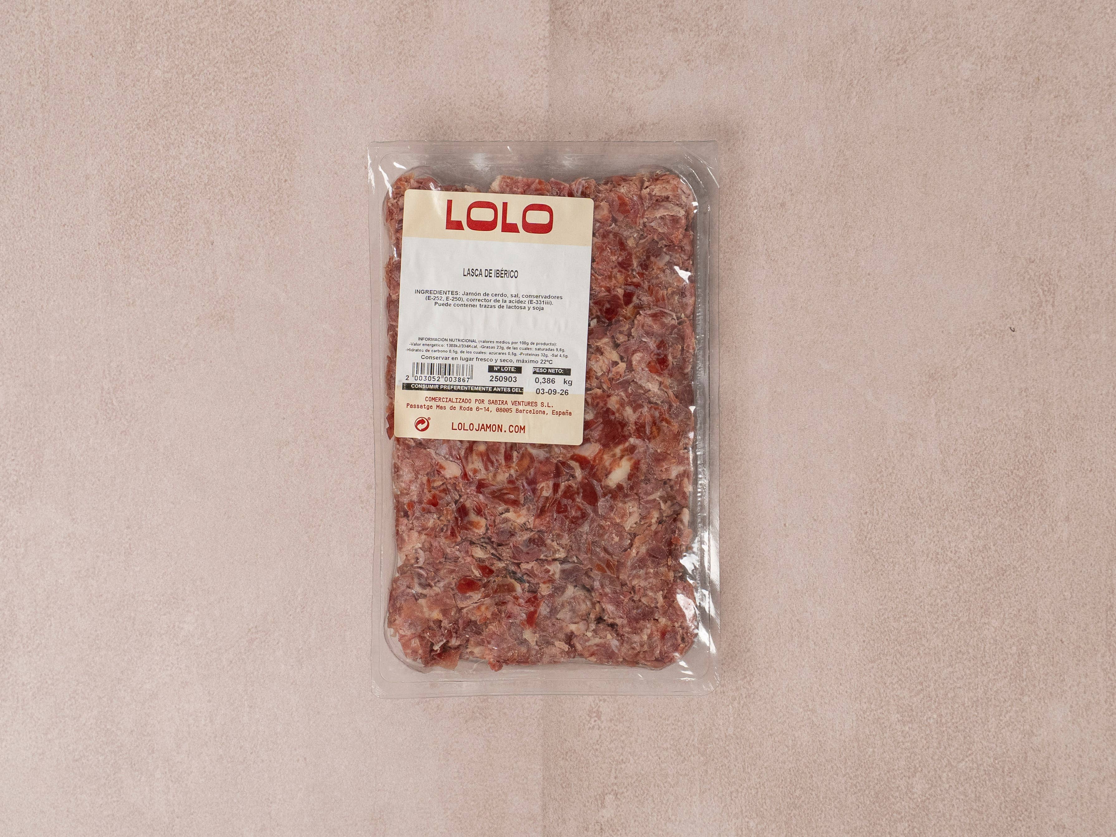 LOLO - Wholesale Pork - Slices of Ibérico - approx. 350g0