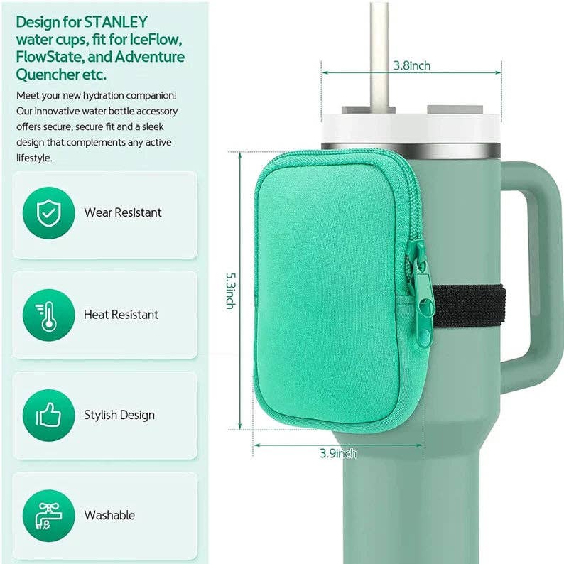 Tea Shirt Shoppe - Wholesale Pouch - Women's - Oopsie Daisy Zippered Pouch/Bag For 40oz Tumbler5