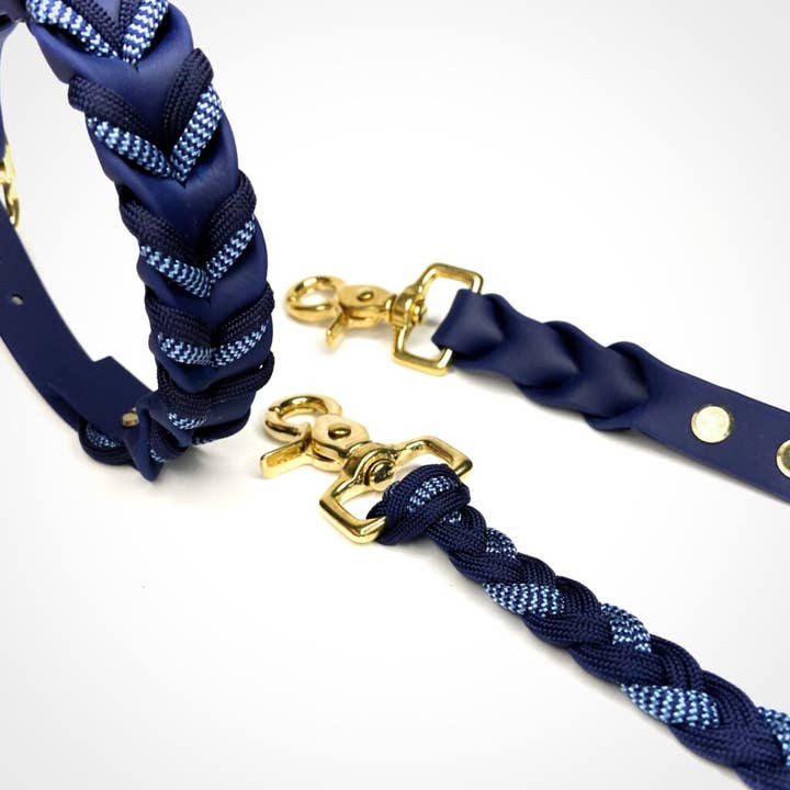 Skyla Dogwear – Großhandel Leine – Hund – Leine Paracord Ozean blau