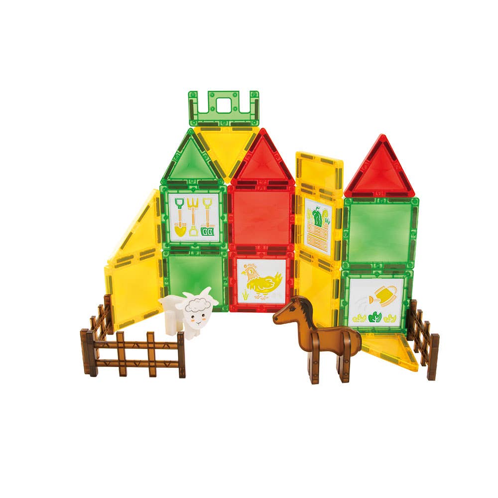 AJ Aguiar - Wholesale Toy Set - Kids - Magnetic Game The Farm 46 Pcs With 6 Markers10