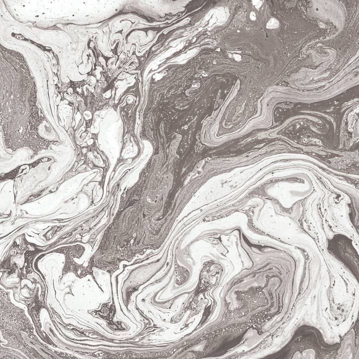 Paper House Productions - Wholesale Scrapbook - Black Watercolor Marble 12 x 12 Paper2