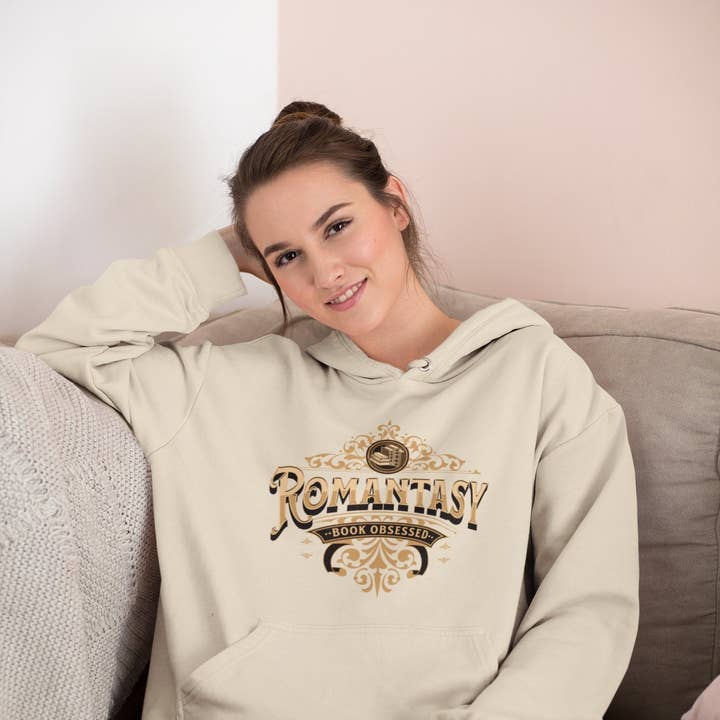 Romantasy Boek Geobsedeerde Hoodie voor wholesale door Milady's Mythical Market