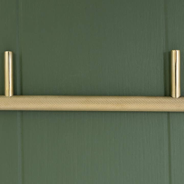 Brass bee - Venta al por mayor Pomos/tiradores - Tiradores y pomos estriados de latón macizo APIDAE, latón pulido7