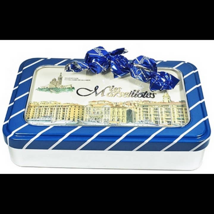 Les Marseillotes - Wholesale Chocolate Box - Marseillotes Iron box 160g