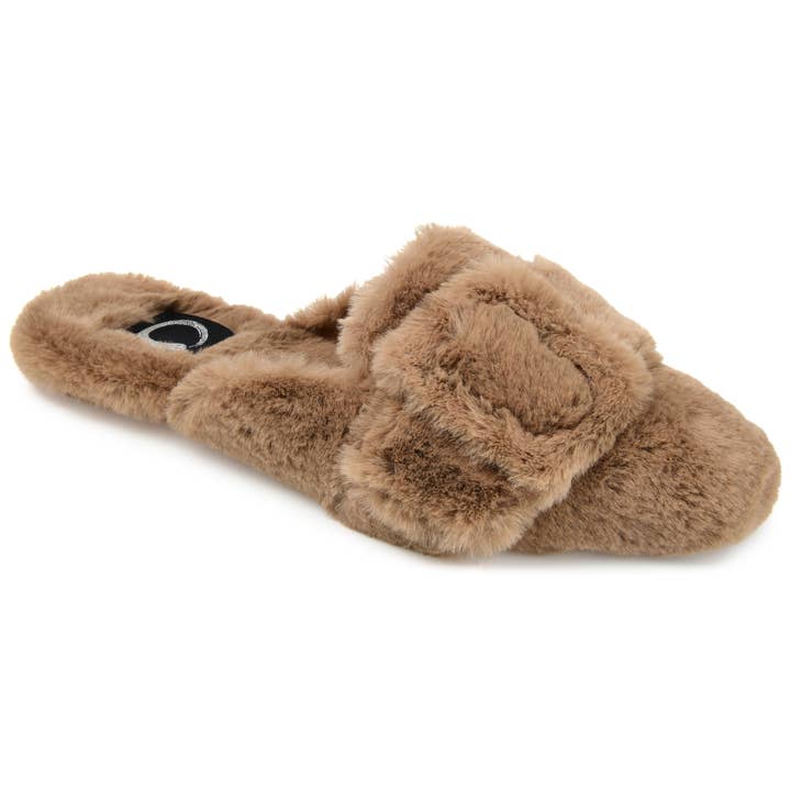 Journee - Wholesale Slippers - Women's - Journee Collection Women's Faux Fur Eara Slipper8