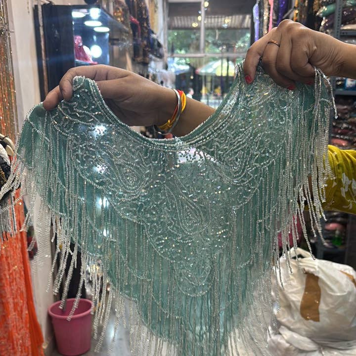 ACUS - Wholesale Bib Necklace - Jewel Neck Mint Green Essence0