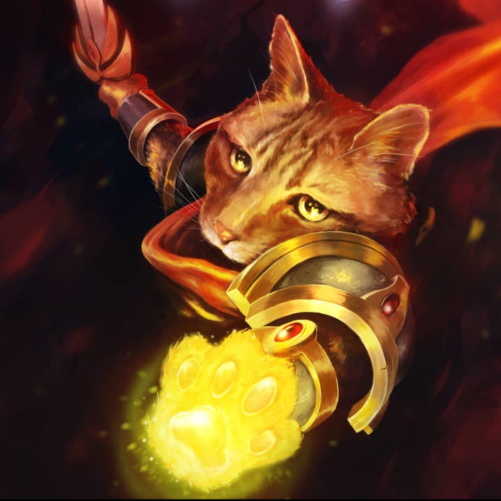 Paladin-Kunstdrucke mit Katzen für den Großhandel von Caverns & Calicos