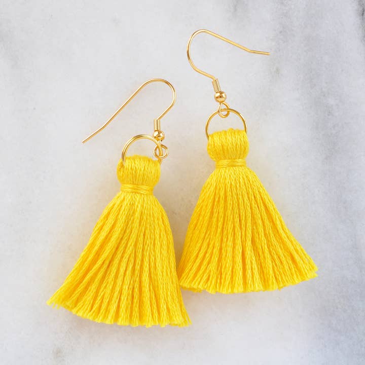 Libby & Smee - Wholesale Tassel earrings - Classic Tassel Earrings - Mini or Long17