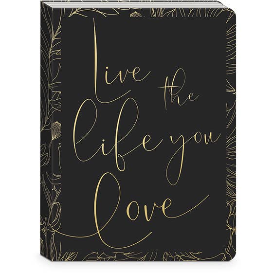 Softcover Guided Journal-Live The Life for wholesale by Punch Studio