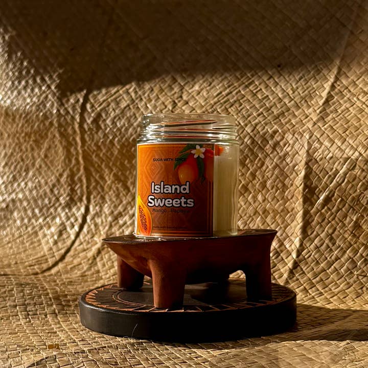 Suga With Spice - Wholesale Jar/Filled Candle - Island Sweets Candle