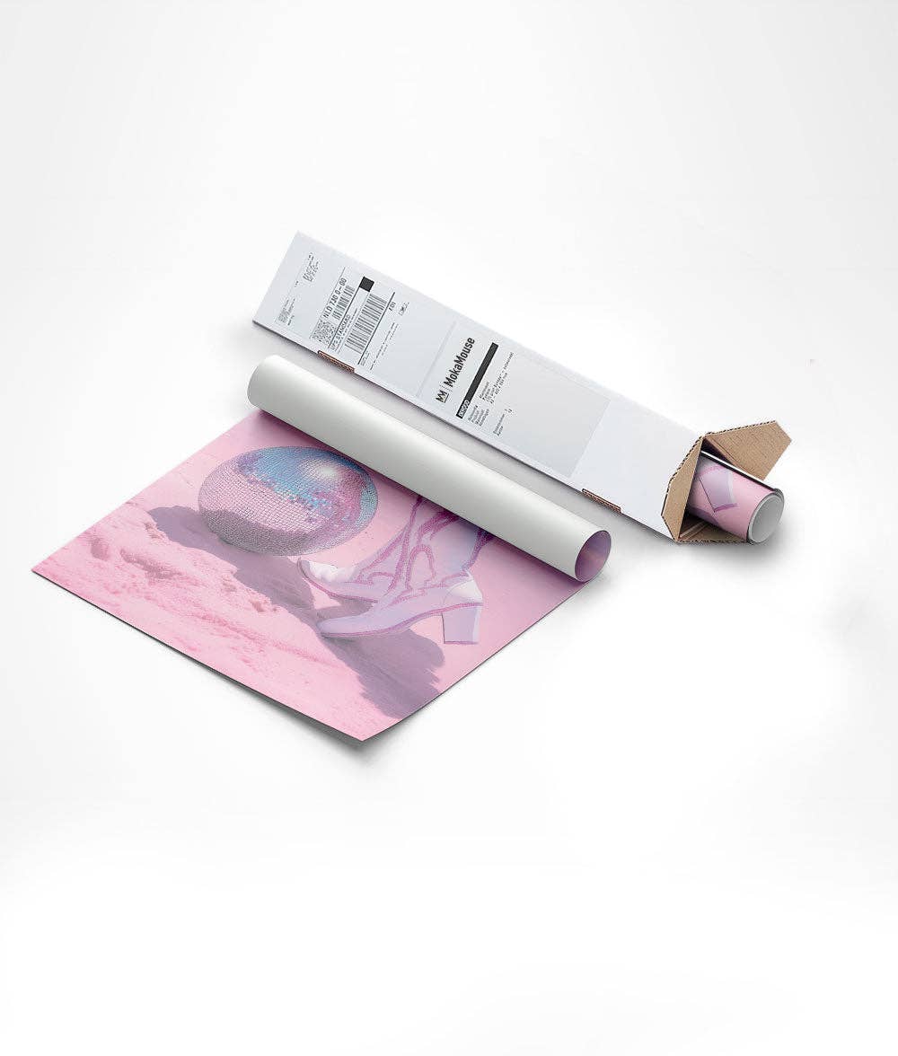 MokaMouse - Wholesale Art Print - Botte de cowboy sur la plage3