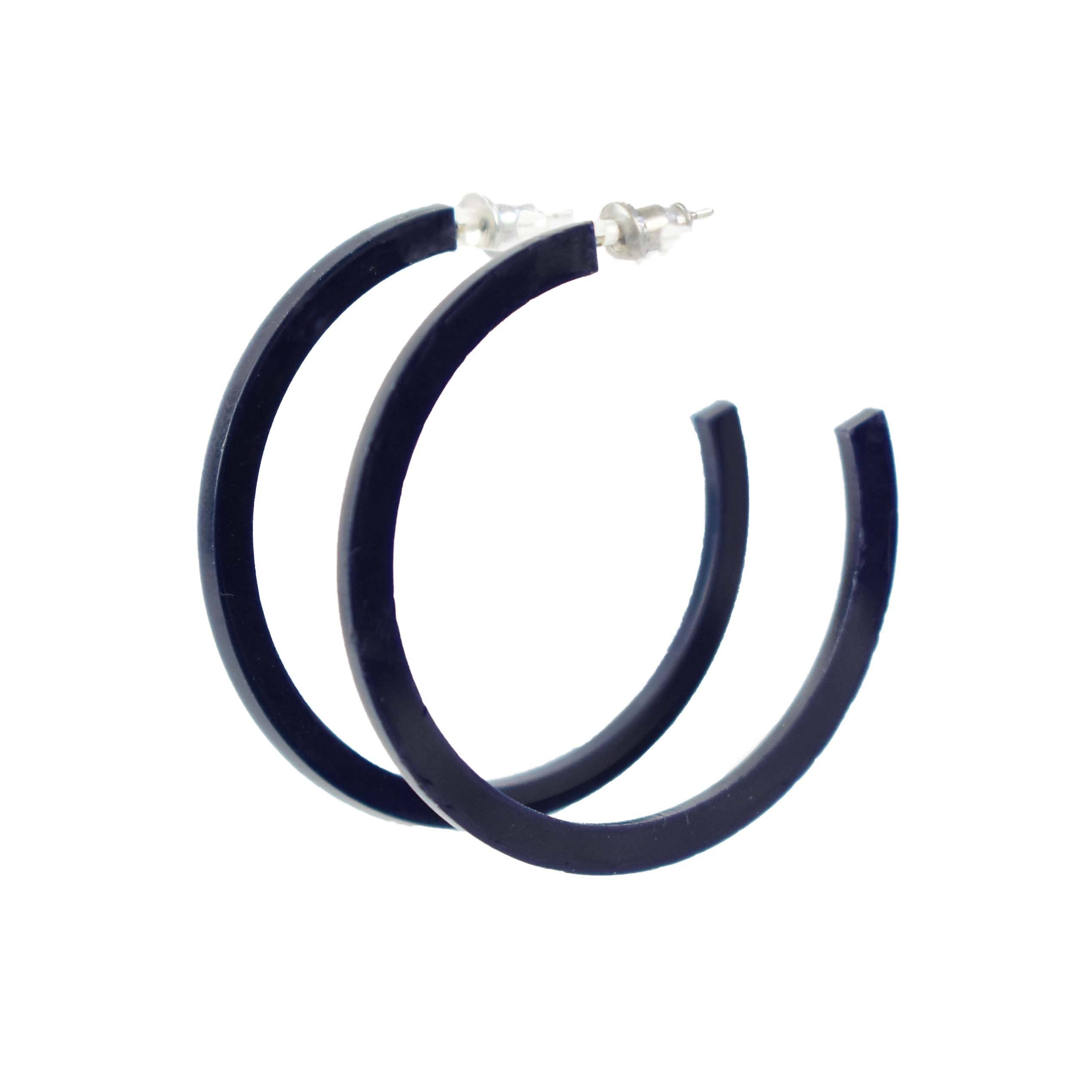 The Paper Dress – wholesale Hoop earrings – Colorful Lightweight Acrylic Hoop Earrings50