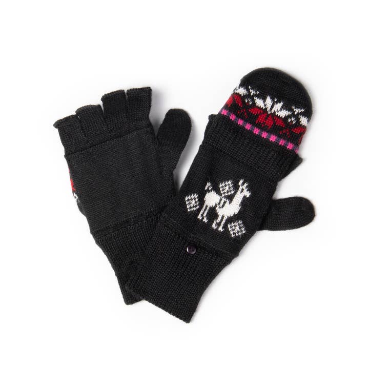 Assorted Mix Glittens Glittens - Unisex Gloves with Finger Flaps for wholesale on Faire