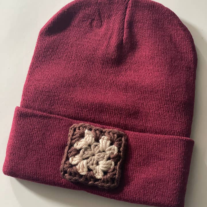 MAEMADE COMPANY LIMITED – Engroshandel Beanie - Dame – Hæklet Bedstemorfirkant Hue