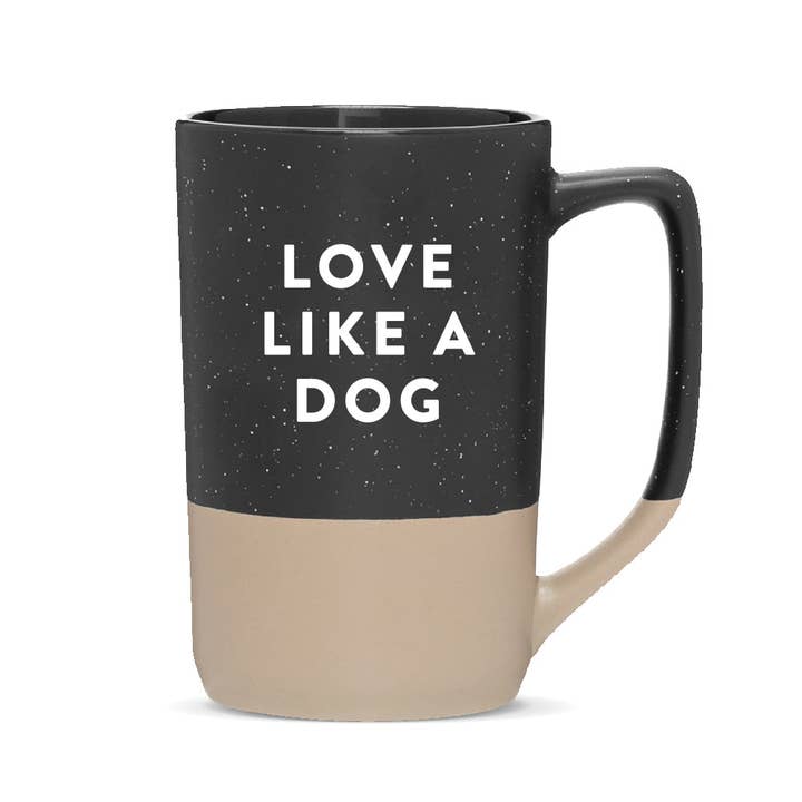 Love like A Dog Ceramic Mug for wholesale by Grounds & Hounds Coffee Co.