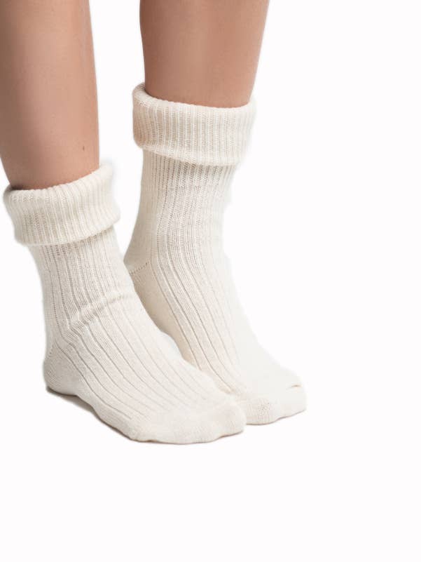 Oktoberfest Sokker Dame Off-White - Festtilbehør for engroshandel hos Partychimp