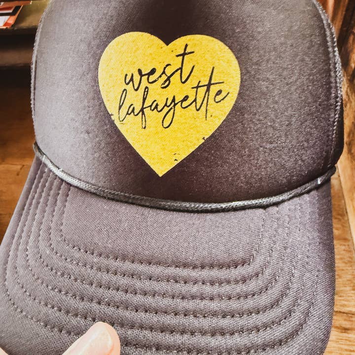 Left Grain - Wholesale Baseball Cap - Unisex - Love West Lafayette Foam Hat