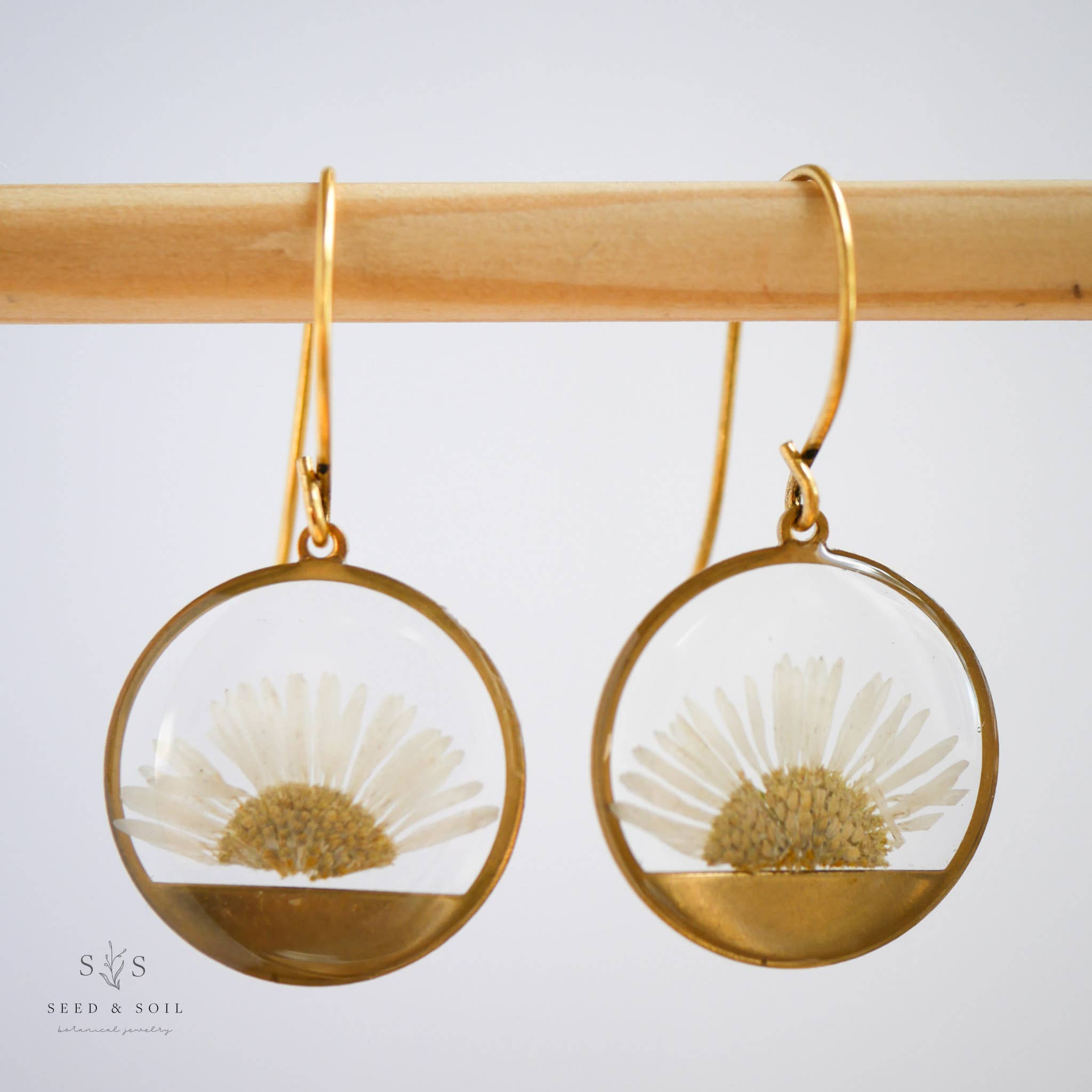 Seed & Soil Botanical Jewelry - Wholesale Dangle Earrings - Horizon Earrings1